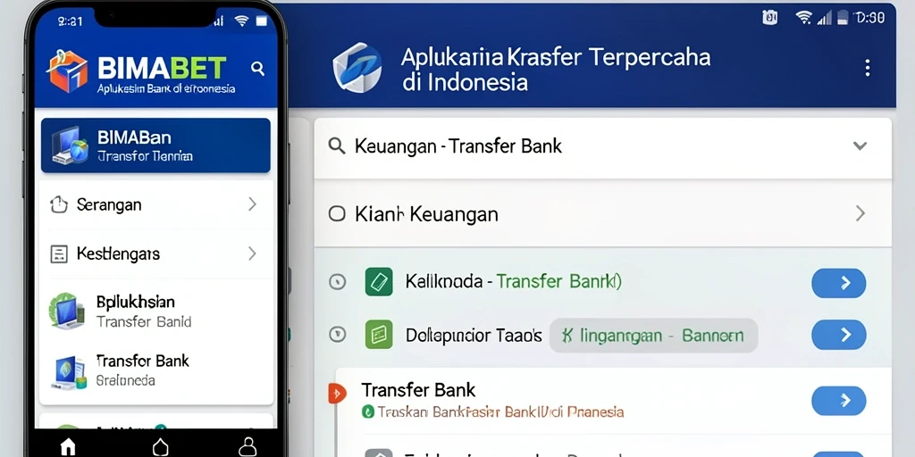 Tampilan antarmuka BIMABET yang sederhana dan intuitif.