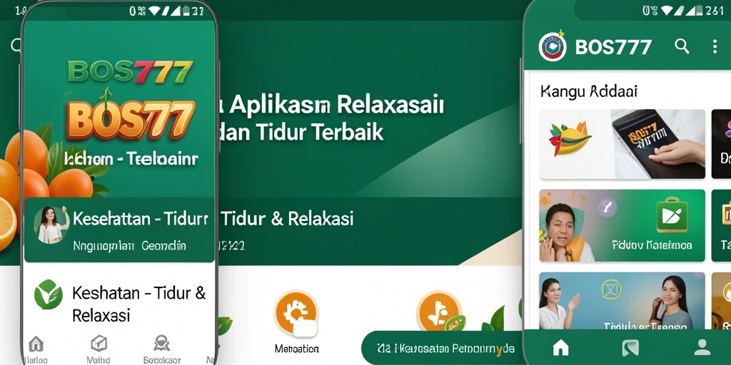 Tampilan antarmuka aplikasi BOS777 yang menenangkan untuk pengalaman relaksasi.