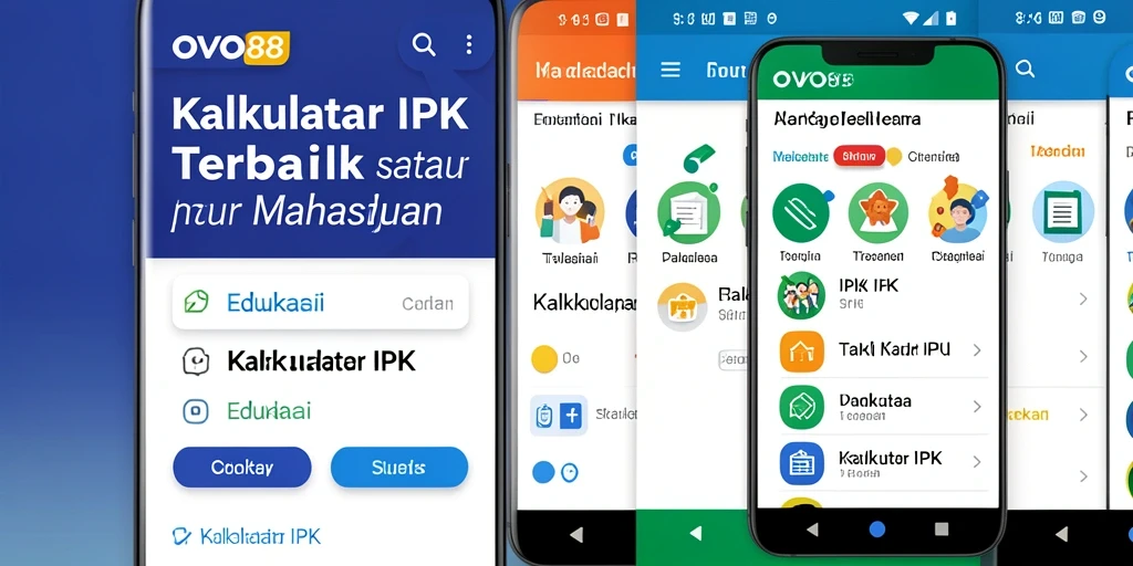 Tampilan antarmuka OVO88 yang memudahkan perhitungan IPK.