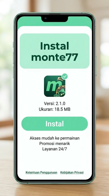Unduh APK monte77 untuk Android dengan mudah dan cepat
