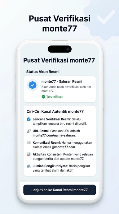 Kanal Resmi monte77 untuk Pengguna Android Indonesia