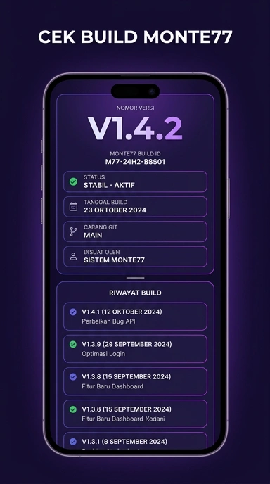 Riwayat Versi monte77 untuk Pengguna Android Indonesia